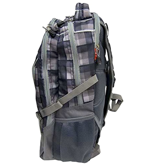 Hilt by High Sierra Booty Tartan Backpack, Gray Buffalo NEW!! - Picture 3 of 4